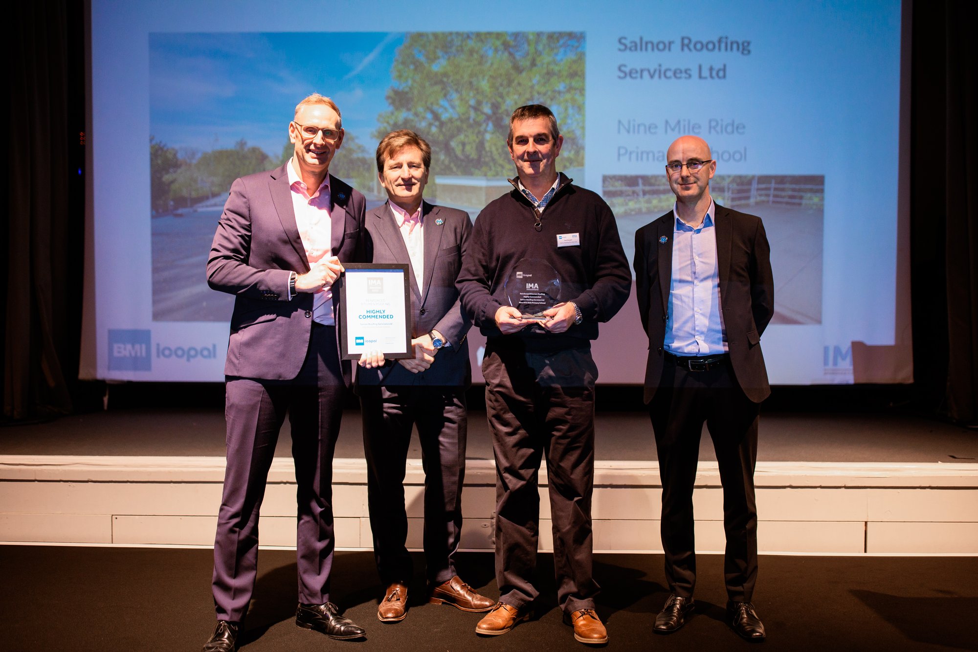 Reinforced Bitumen Highly Commended Salnor Roofing-1