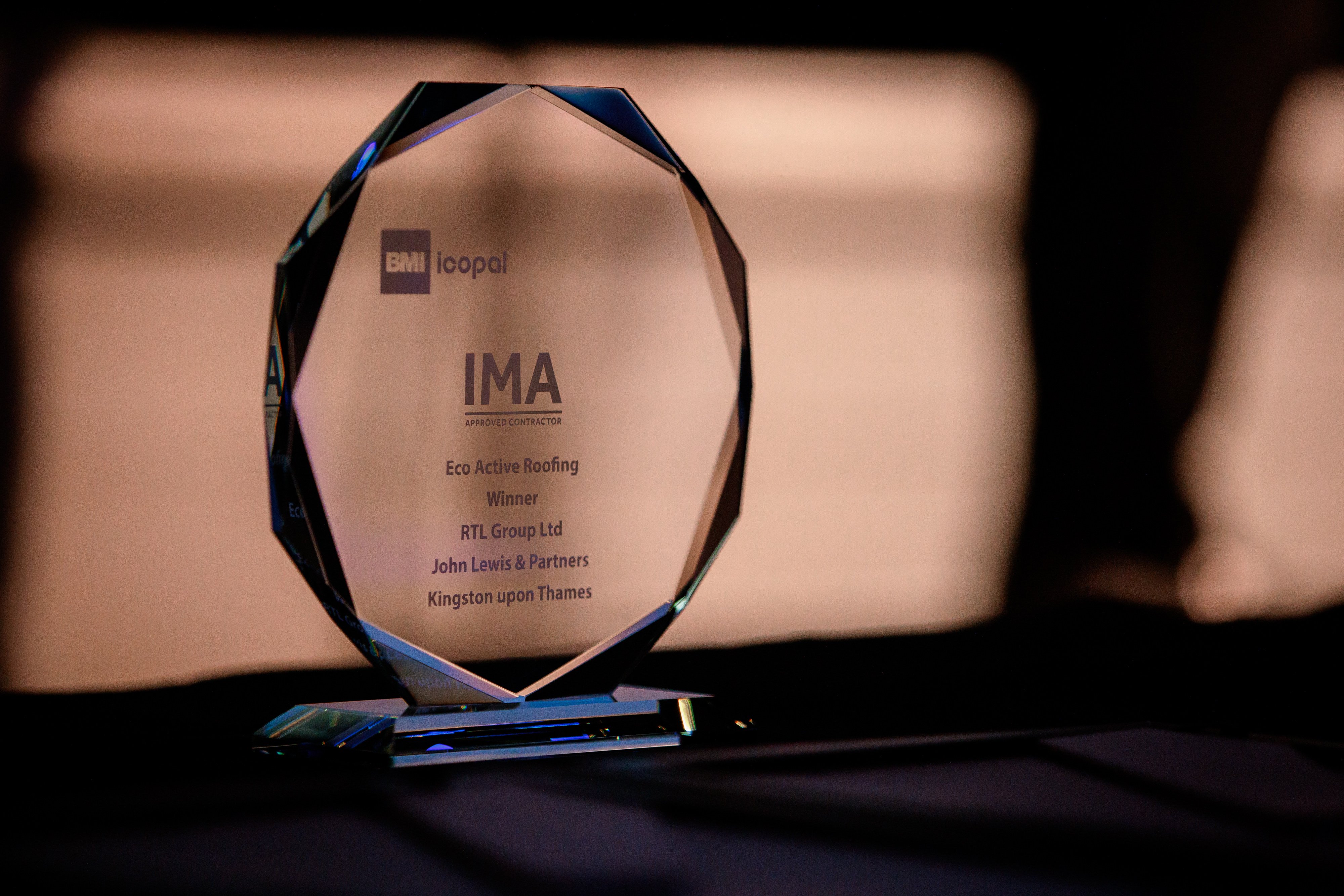 IMA Awards trophy